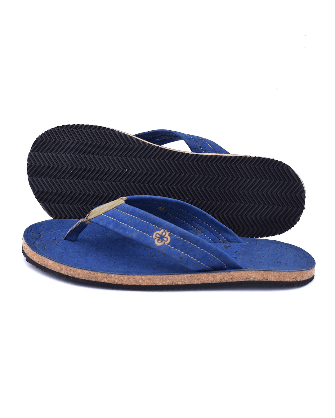 Aqua Cork Sandal Sustainable Minimalist Footwear Handmade in